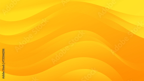 Abstract yellow Background with Wavy Shapes. flowing and curvy shapes. This asset is suitable for website backgrounds, flyers, posters, and digital art projects.