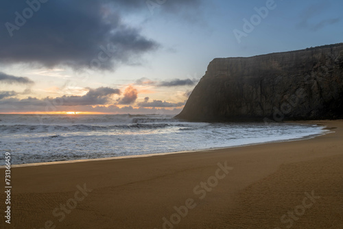 Martins Beach at Sunset