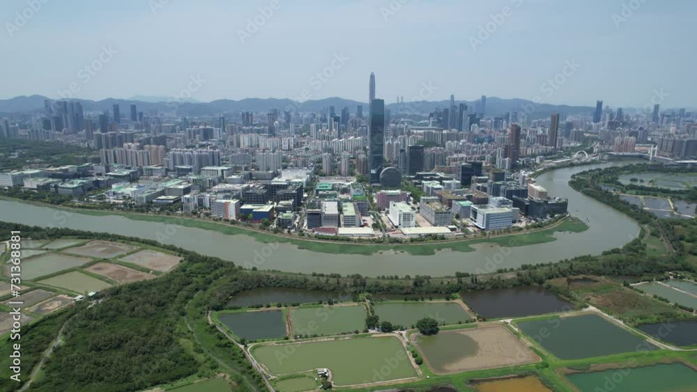 Lok Ma Chau Loop Hong Kong-Shenzhen Innovation and Technology Park and ...