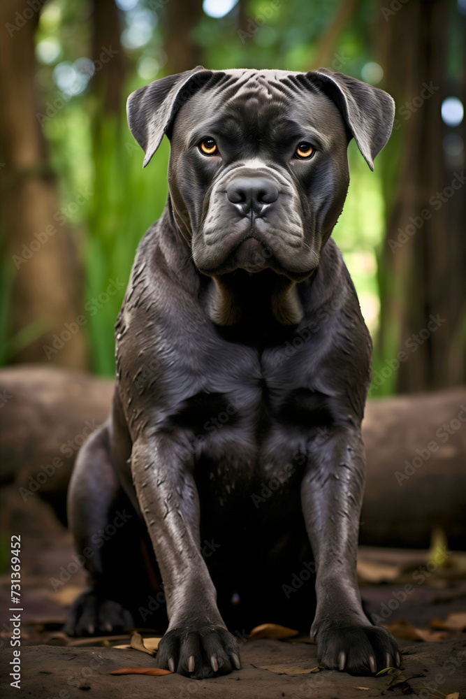 Cane Corso dog photography in nature