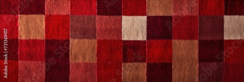 Red no creases, no wrinkles, square checkered carpet texture, rug texture 