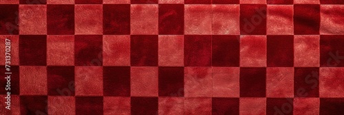 Red square checkered carpet texture