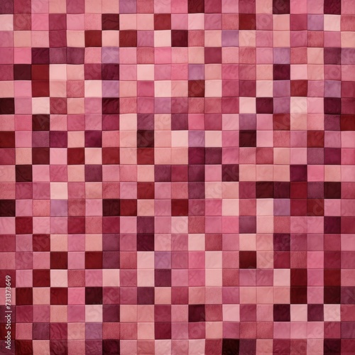 Rose square checkered carpet texture 