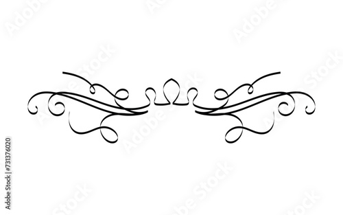 banner. doodle. vintage style. pattern. on a white background. vector. for the inscription. black lines. © AR_pic