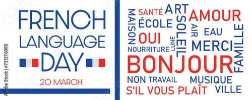 Banner for French Language Day