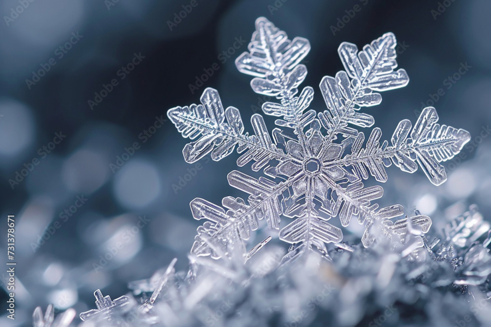 macro of a beautiful intricate unique one of a kind snowflake macro of a beautiful intricate unique one of a kind snowflake