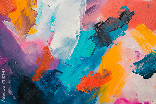 abstract background of colorful gouache  with a look of mystery and intrigue