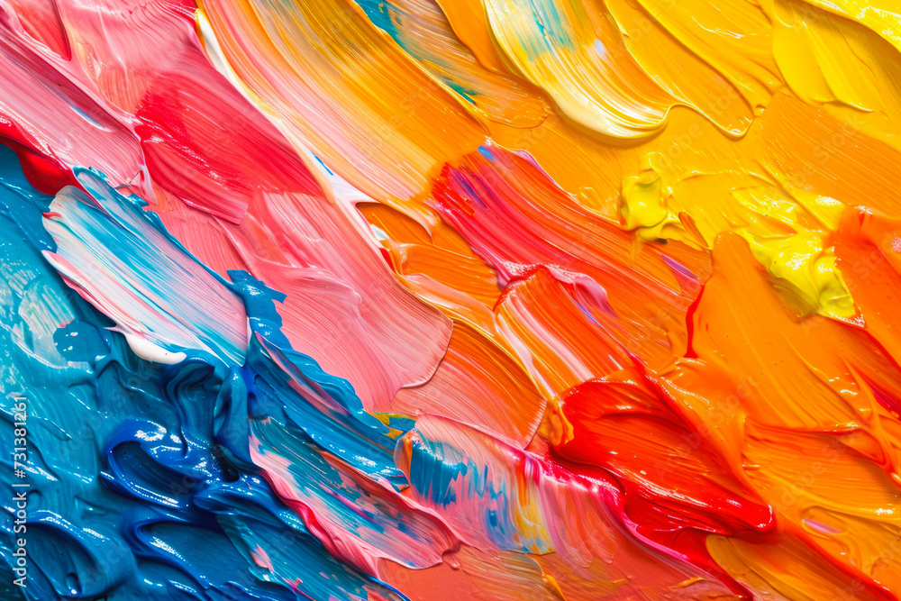 abstract background of colorful paint, with a look of hope and optimism abstract background of colorful paint, with a look of hope and optimism