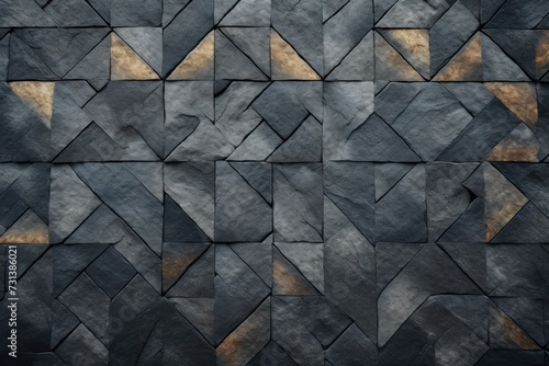 Slate paterned carpet texture from above 