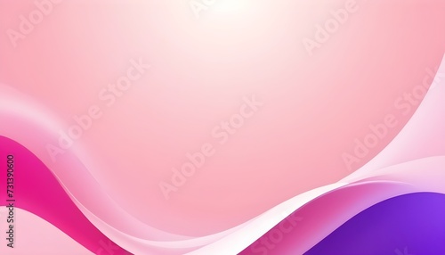 Abstract background with smooth shapes