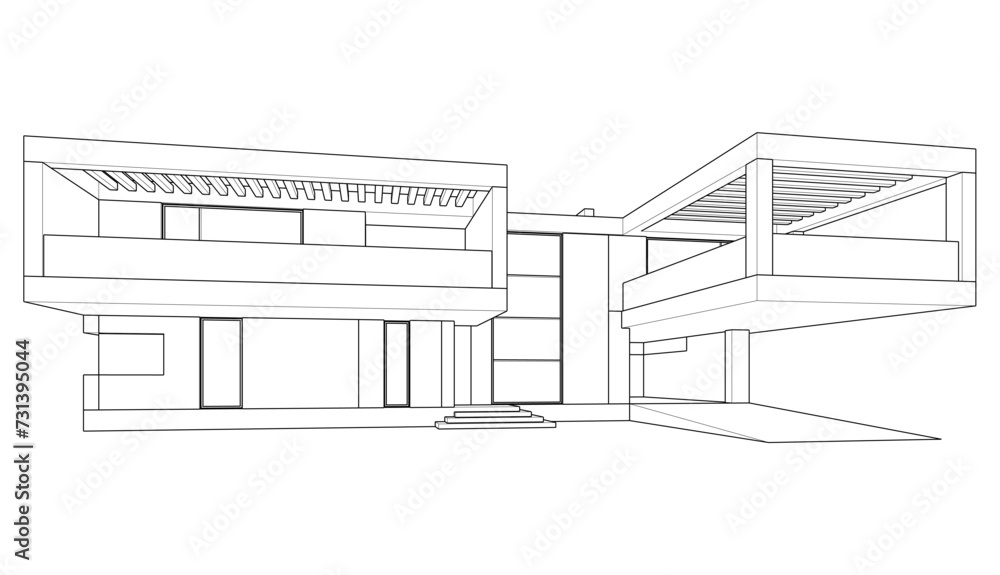 sketch of building sketch of building