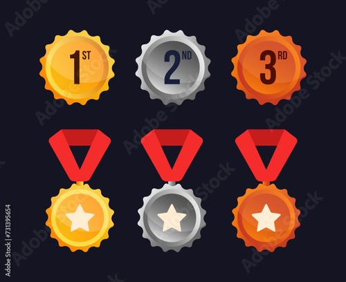 1st 2nd 3 rd place Trophy icon, 1st place trophy, gold medal, trophy football, trophy gold, trophy soccer, trophy award, trophy holding, medal, silver medal,