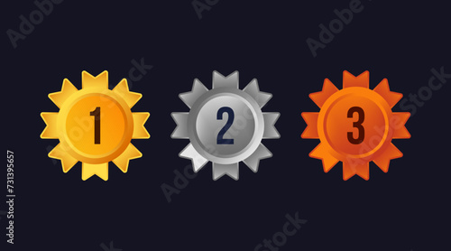 1st 2nd 3 rd place Trophy icon, 1st place trophy, gold medal, trophy football, trophy gold, trophy soccer, trophy award, trophy holding, medal, silver medal,