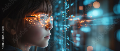 Children look to the future, new artificial intelligence technologies for educational purposes