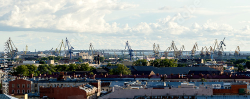 St. Petersburg, Russia, June 21, 2023: sights of St. Petersburg