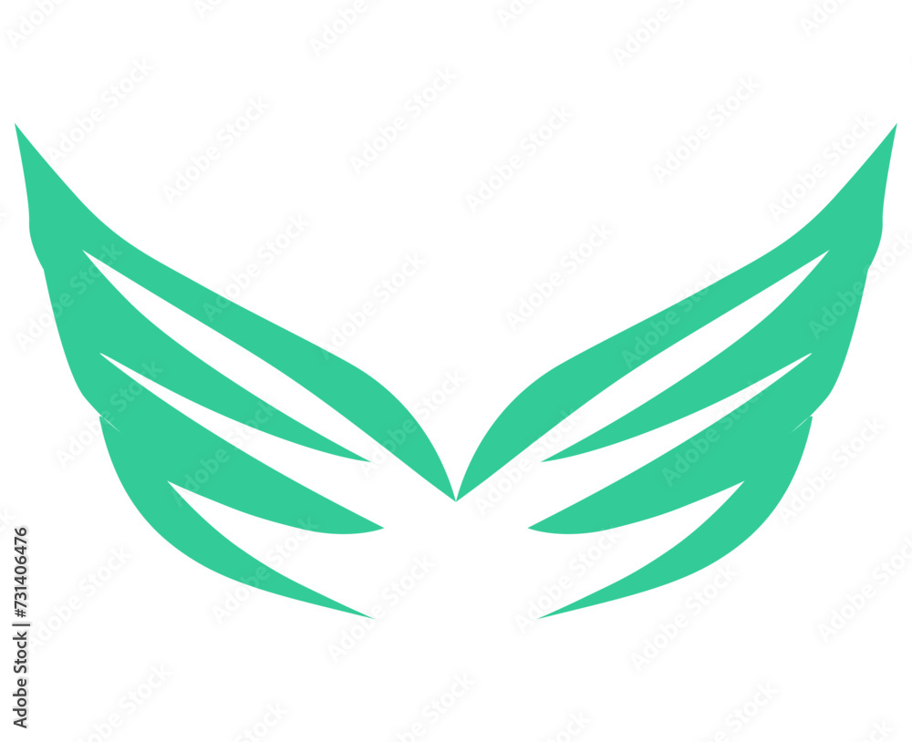 Wing Icon. Vector