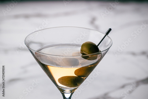 Dirty Martini up close