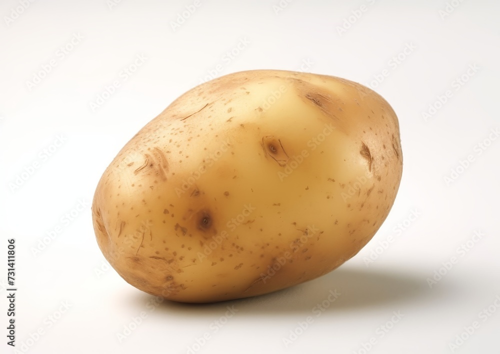 Potato isolated on white background with clipping path Potato isolated on white background with clipping path