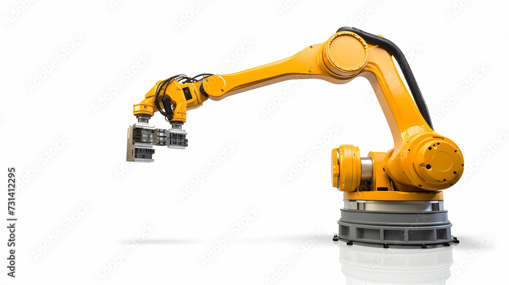 Robotics arm in action, a dynamic and precise display of industrial automation technology, Robotics arm in action, a dynamic and precise display of industrial automation technology,