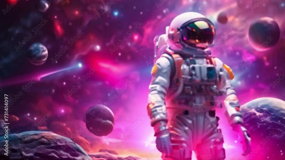 astronaut in outer space galaxy multyverse astronaut in outer space galaxy multyverse