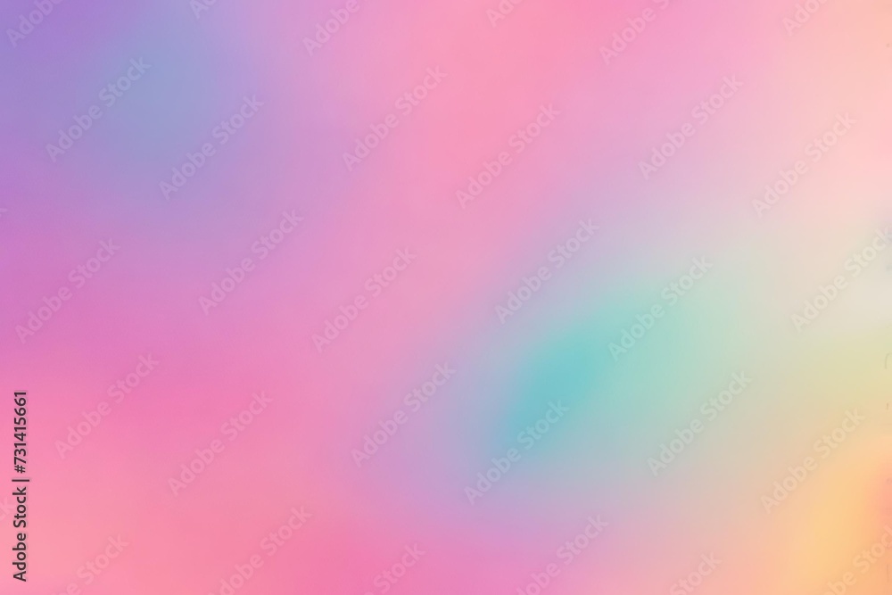 Fototapeta premium Abstract Gradient Smooth Blurred Vibrant Pastel Background Image