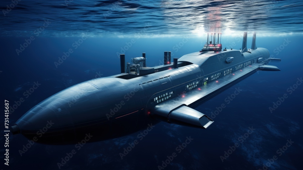 Advanced propulsion submarine Advanced propulsion submarine