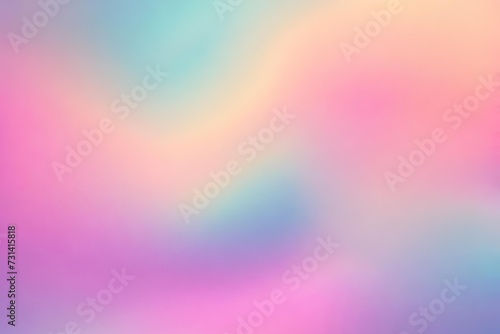 Abstract Gradient Smooth Blurred Vibrant Pastel Background Image