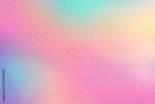 Abstract Gradient Smooth Blurred Vibrant Pastel Background Image