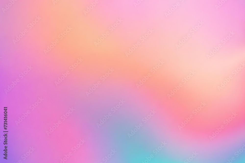 Abstract Gradient Smooth Blurred Vibrant Pastel Background Image