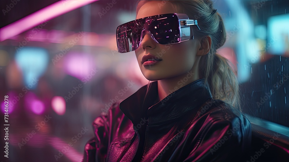 Cyberpunk inspired aesthetics Cyberpunk inspired aesthetics