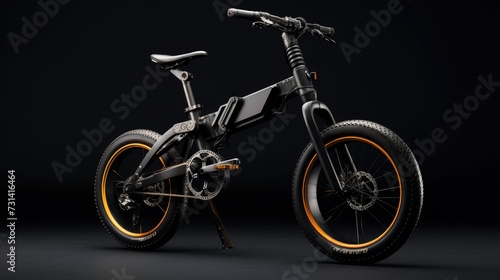 Folding electric bike