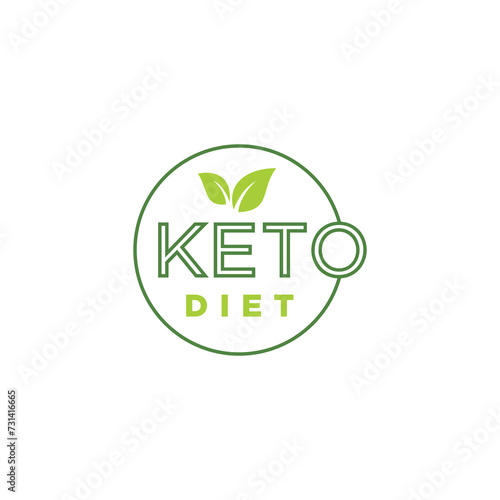 Keto friendly icon keto friendly and organic labels  healthy natural product label design vector
