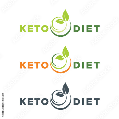 Keto friendly icon keto friendly and organic labels  healthy natural product label design vector