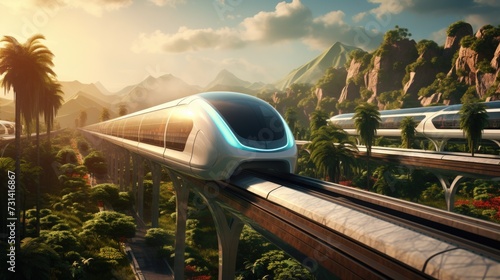 Hyperloop transit systems transportation