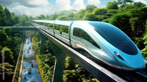 Maglev hypertrains revolutionize railways transportation