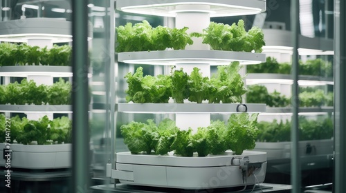 Robotic farmers for vertical farms © Gefo