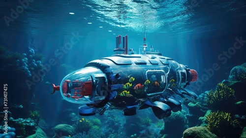 Underwater submersible crafts