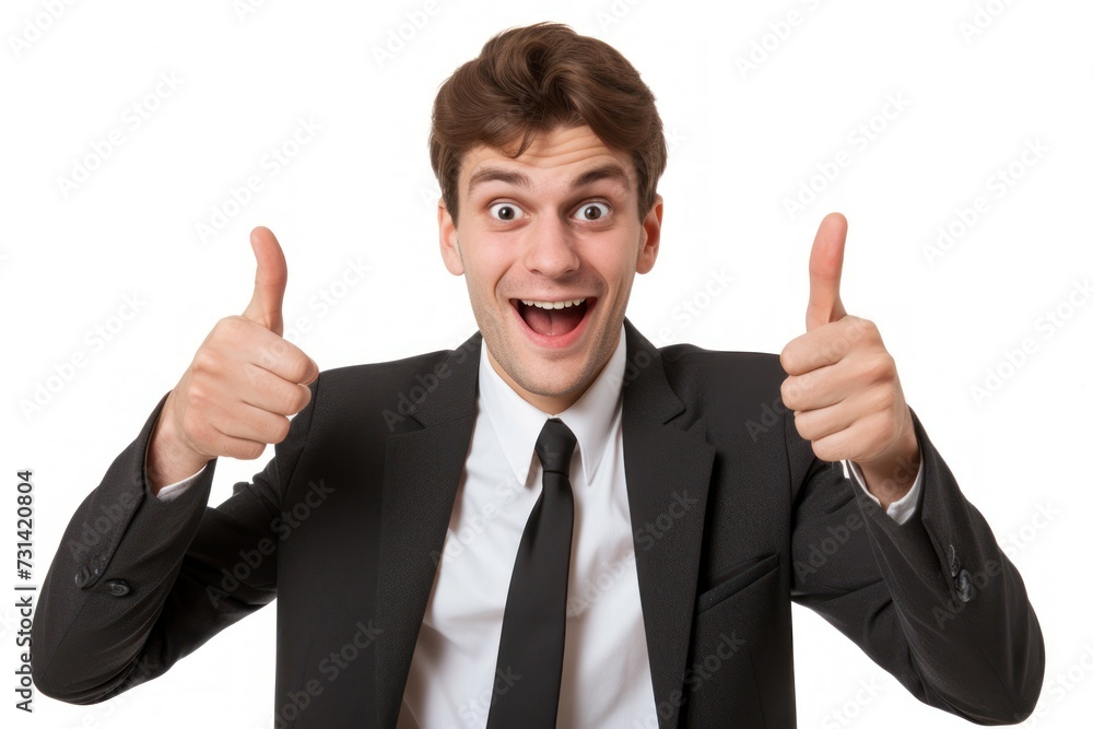 Man pointing Man pointing