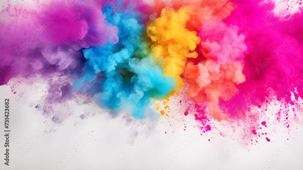 Holi Hai Background / banner / Card / Frame Holi Hai Background / banner / Card / Frame