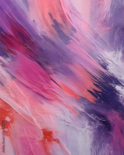 Abstract acrylic paint background. Colorful brushstrokes of paint.