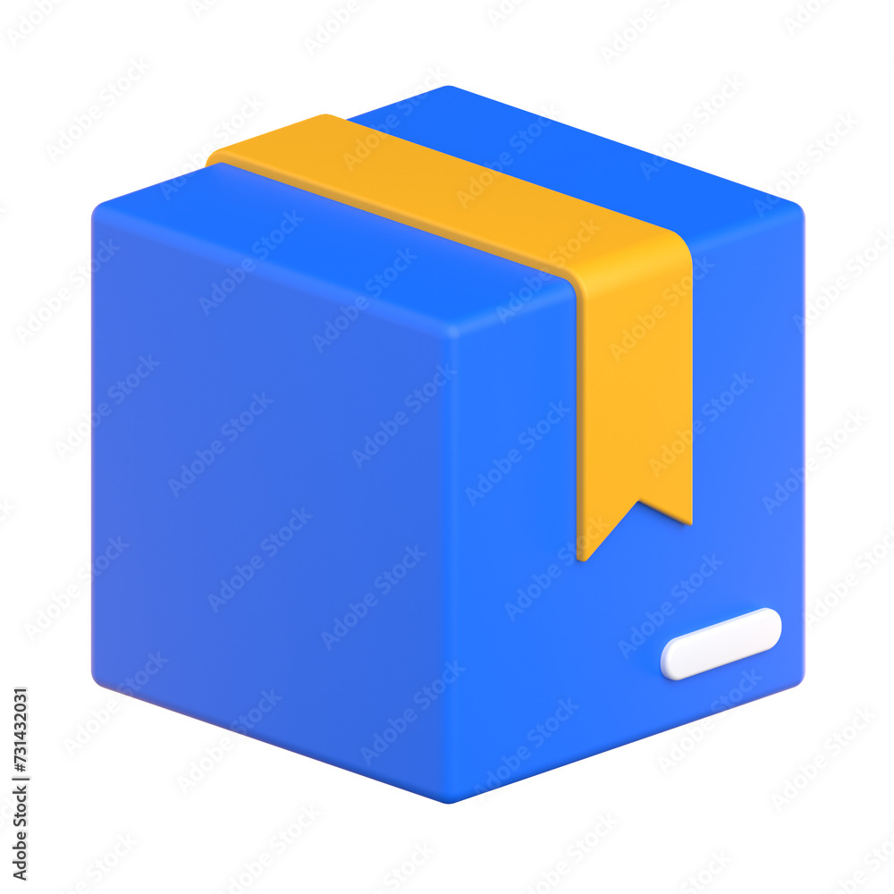 Package 3D Icon Package 3D Icon