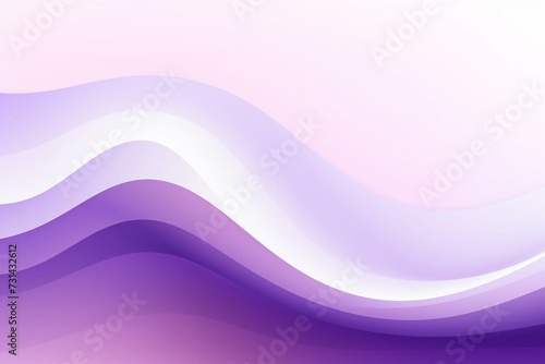 White background with violet gradient. Generative AI