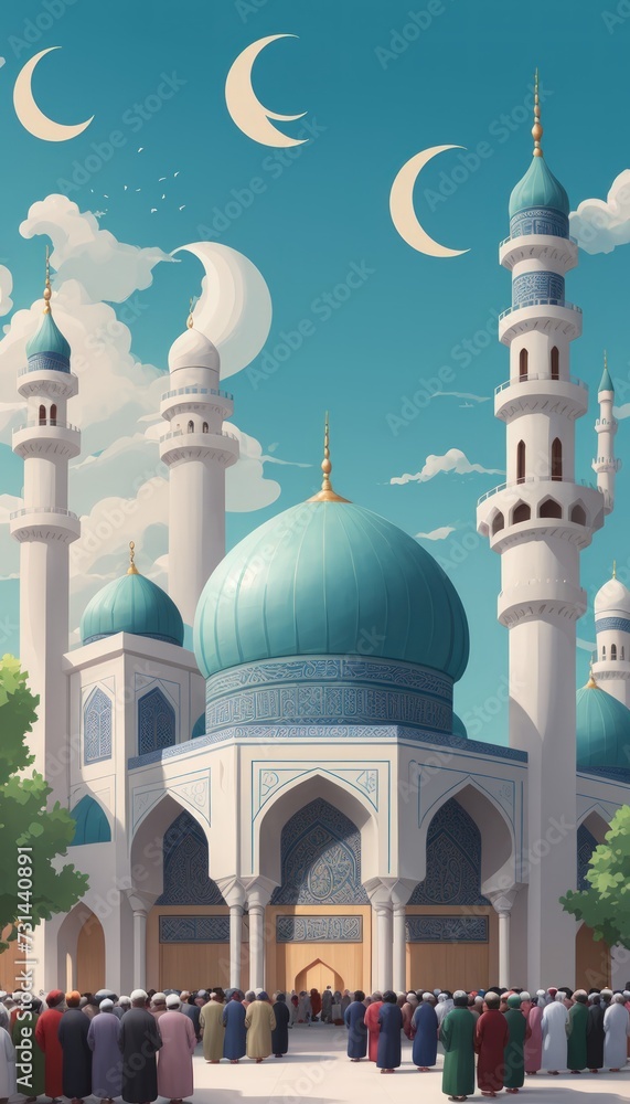 4K Ramadhan background or background ramadhan. ramadan wallpaper or wallpaper ramadhan. mosque background or design mosque	