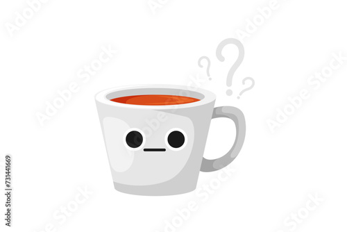 Coffee Mug Funny Sticker Design
