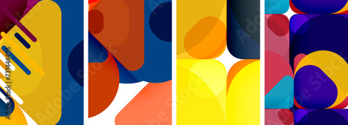 Geometric elements abstract backgrounds for wallpaper, business card, cover, poster, banner, brochure, header, website