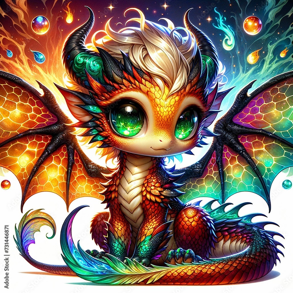Cute Chibi Dragon