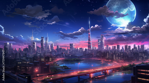 city at night