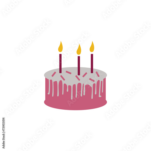 cake birthday logo icon