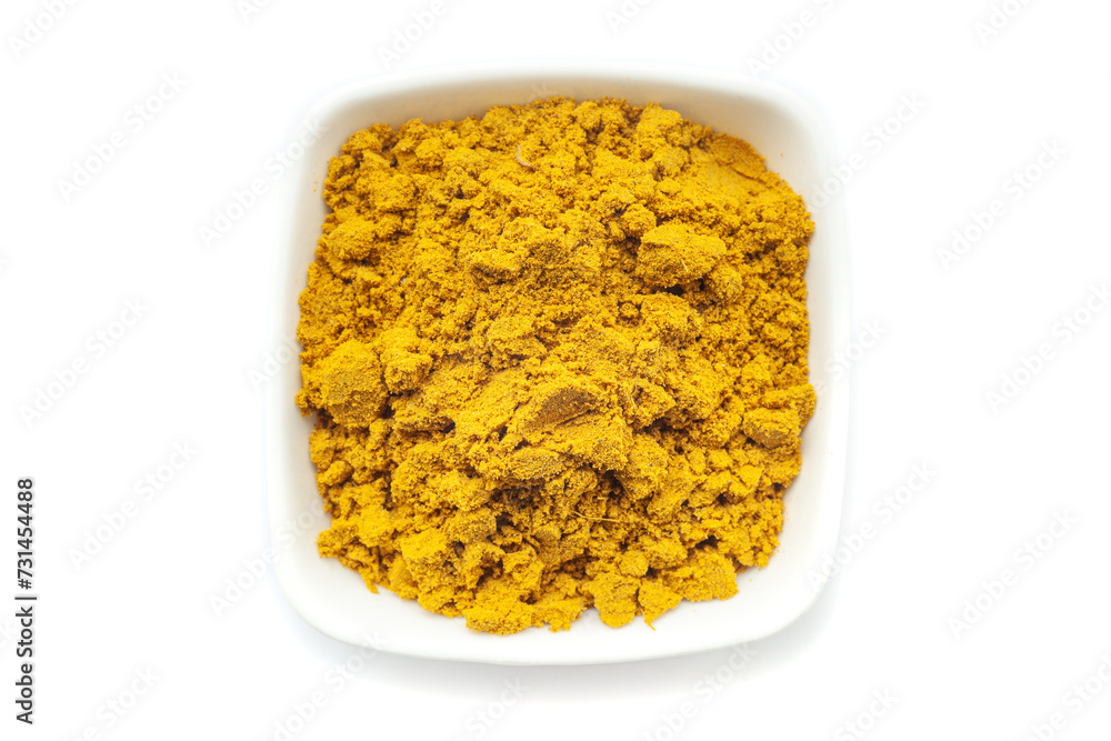 Top View of Organic digestive powder called Top View of Organic digestive powder called