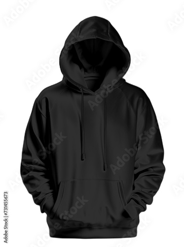 black hoodie without background